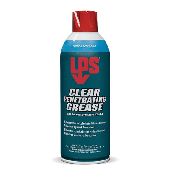 สเปรย์จาระบีฟู้ดเกรดสีใส LPS CLEAR PENETRATING GREASE SPRAY