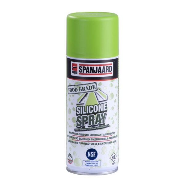 สเปรย์ซิลิโคนหล่อลื่นฟู้ดเกรด SPANJAARD FOOD GRADE SILICONE LUBRICANT