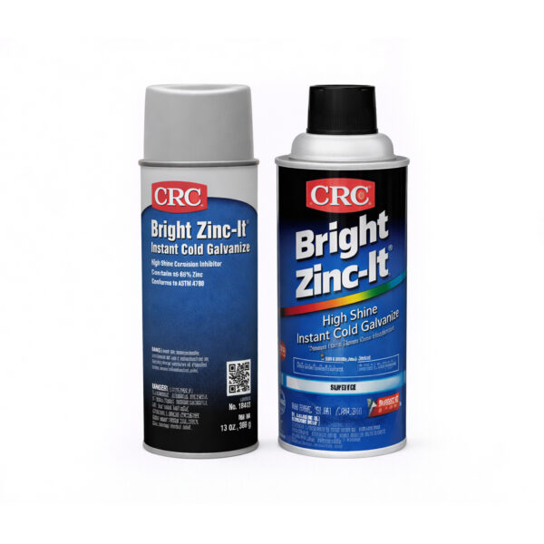 CRC Bright Zinc It สังกะสีเหลวเคลือบป้องกันสนิมแบบกัลวาไนซ์สีบรอนซ์เงิน