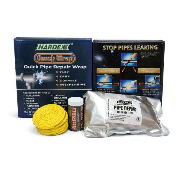 ชุดซ่อมท่อฉุกเฉิน ใช้ซ่อมท่อรั่ว ท่อแตก Hardex Quick Pipe Repair Wrap