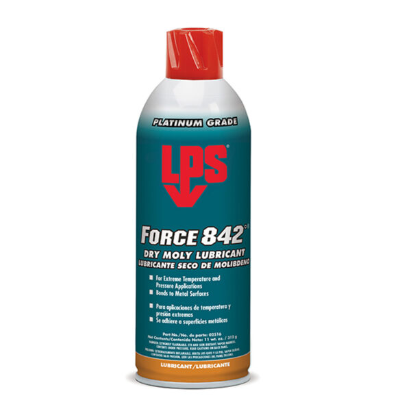 ดราย โมลี่ ลูป สเปรย์หล่อลื่นผสมโมลิปดินั่ม LPS Force 842 Dry Moly Lubricant