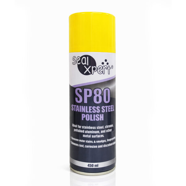Seal Xpert Stainless Steel Polish SP80 สเปรย์น้ำยาทำความสะอาดขัดเงาผิวสแตนเลส