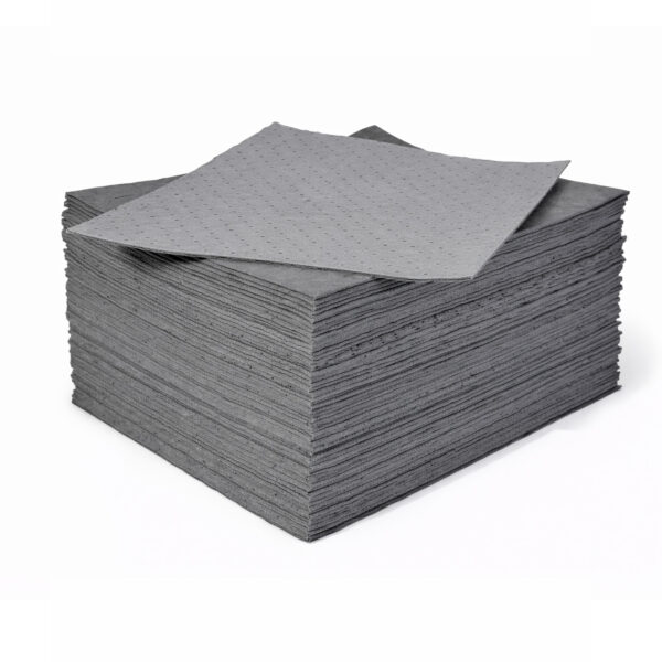 แผ่นดูดซับน้ำมันและสารเคมีรวมถึงของเหลวทุกชนิด Universal Sorbents Pads