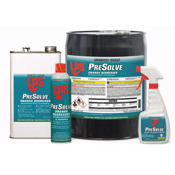 น้ำยาล้างคราบกาว น้ำยาล้างคราบสติ๊กเกอร์ LPS Presolve Citrus Degreaser