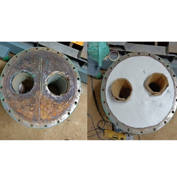 อีพ็อกซี่ซ่อมผิวหน้าแปลน Heat Exchanger ป้องกันการกัดกร่อนจากการเสียดสีและความร้อน
